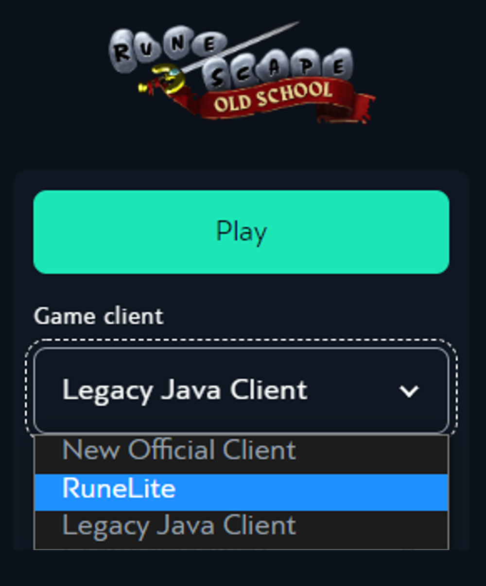 Play OSRS RuneLite on the Launcher.png